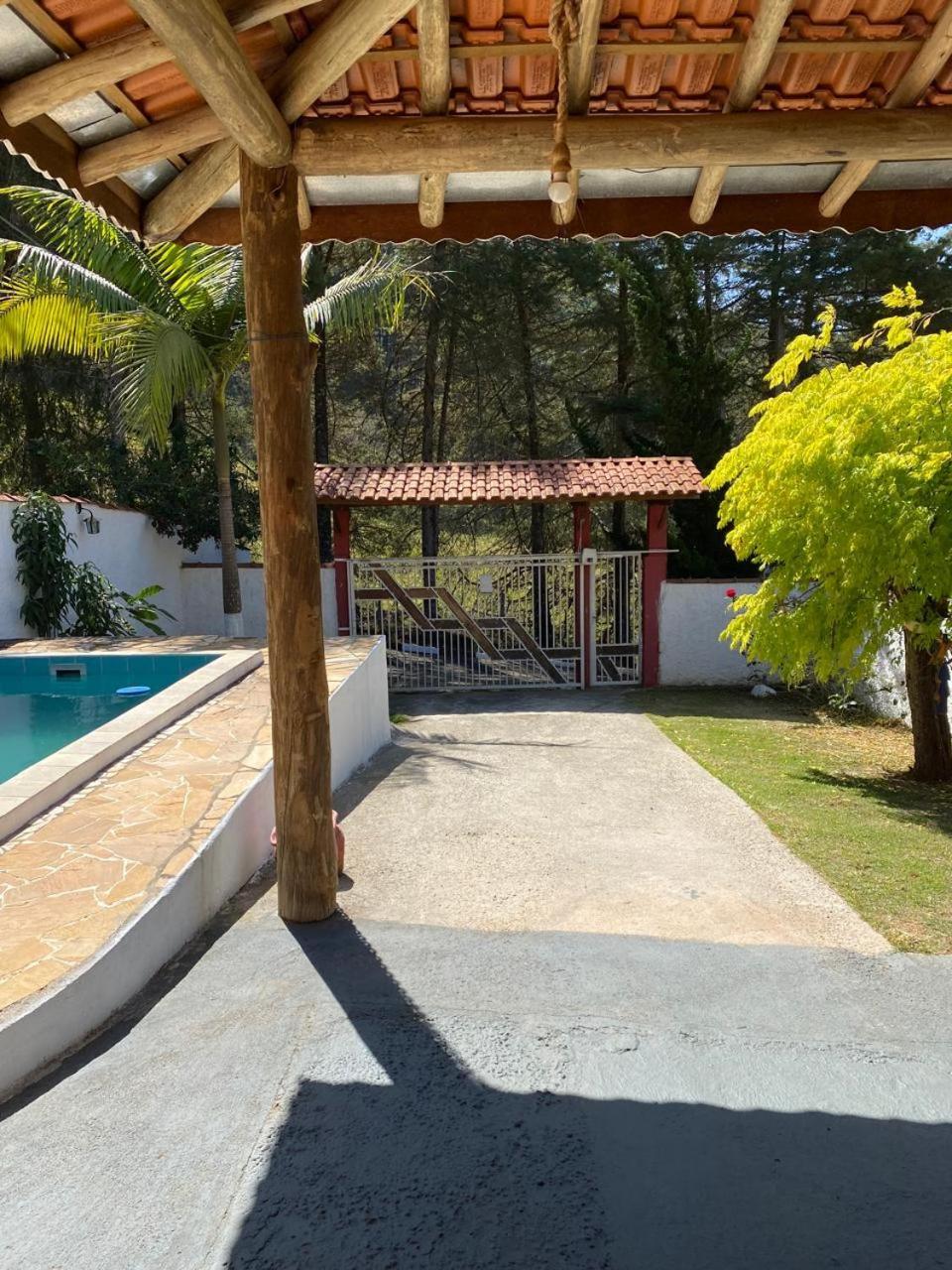 Cantinho Na Roca Com Piscina Santo Antonio do Pinhal Ngoại thất bức ảnh